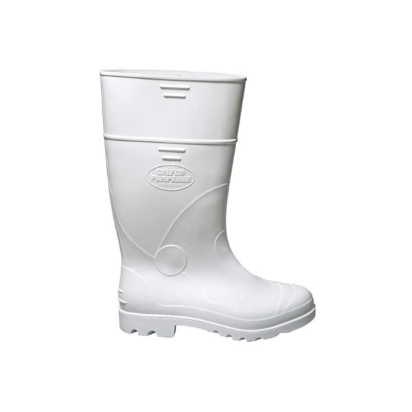 BOTA DE PVC CANO LONGO BRANCA CALFOR - CA 37773