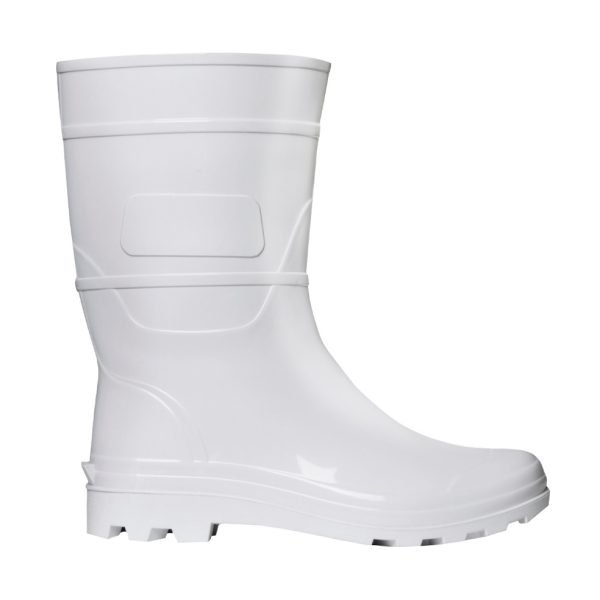 BOTA DE PVC COM FORRO CANO 26 CM CRIVAL BRANCA - CA 32178