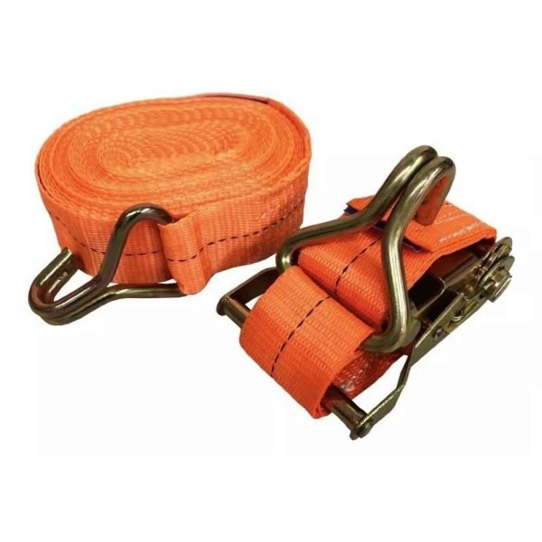 KIT CINTA 9M AMARRAÇÃO DE CARGA COM CATRACA E GANCHO J 1,5TON