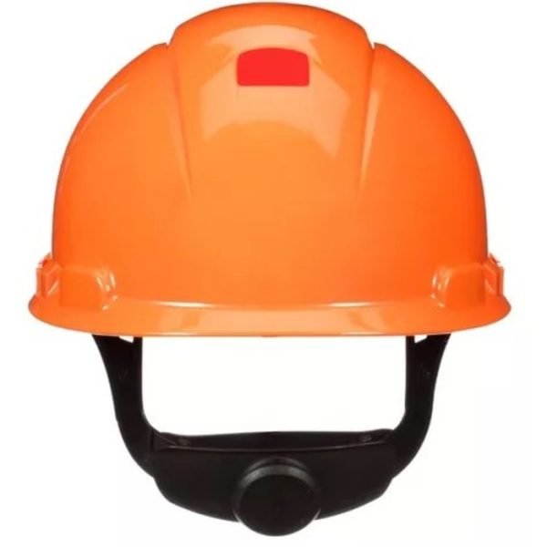 CAPACETE 3M H-700 COMPLETO SUSPENSÃO COM CATRACA LARANJA - CA 29638