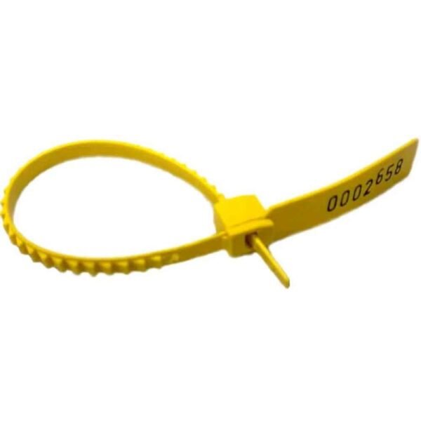 LACRE NUMERADO 23CM AMARELO