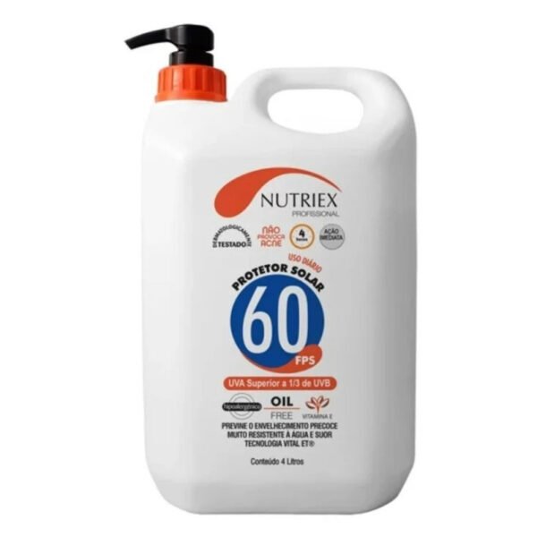 PROTETOR SOLAR CORPORAL FPS60 NUTRIEX 4L