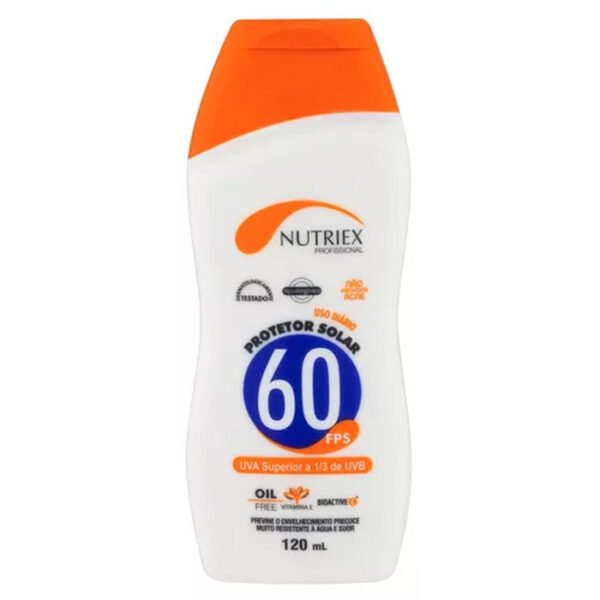 PROTETOR SOLAR CORPORAL FPS60 NUTRIEX 120ml