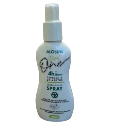 REPELENTE DE INSETOS SPRAY ALGSUN REPEL ONE 100 ML