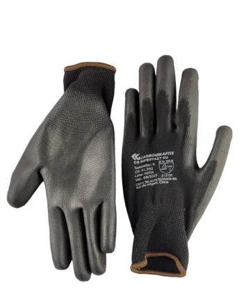 LUVA PU CG SUPERTACT CARBOGRAFITE - CA 41392