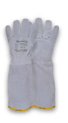 LUVA DE RASPA PUNHO 15 CM VALCAN - CA 32587