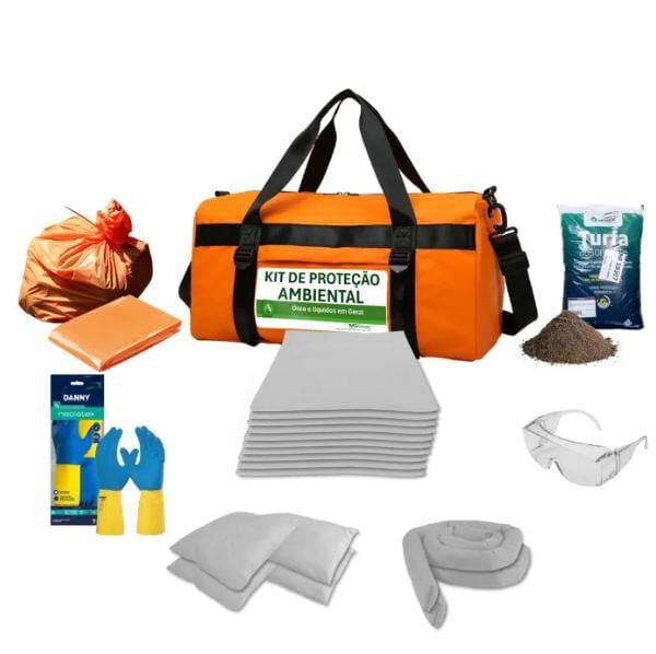 KIT DE PROTEÇÃO AMBIENTAL PARA ÓLEO E DERIVADOS