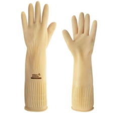 LUVA LATEX LONGA CARBOGRAFITE - CA 50955