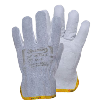 LUVA MISTA DE RASPA PETROLEIRA VALCAN - CA 16475