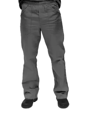 CALÇA BRIM CINZA CHUMBO ELASTICO SEM REFLETIVO