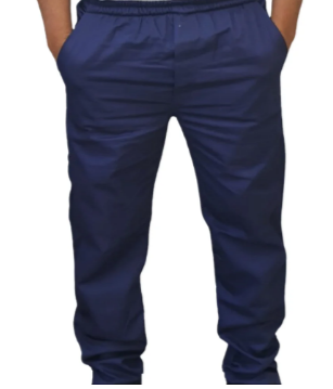 CALÇA BRIM AZUL MARINHO ELÁSTICO SEM REFLETIVO