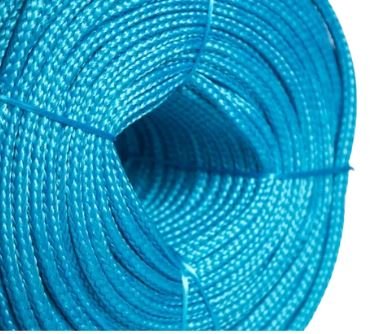 CORDA TRANÇADA PE AZUL 10MM