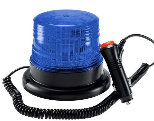 GIROFLEX AZUL COM IMÃ 12V-24V JSD-1