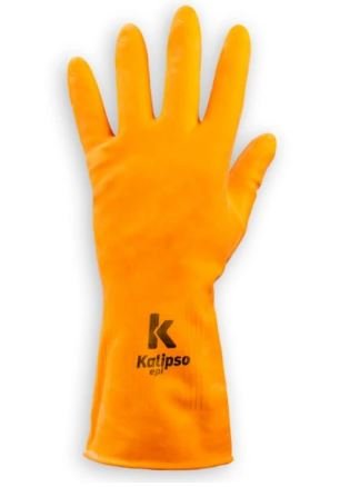 LUVA LATEX ORANGE KALIPSO - CA 32499