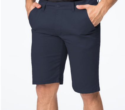 BERMUDA BRIM AZUL MARINHO ELASTICO SEM REFLETIVO