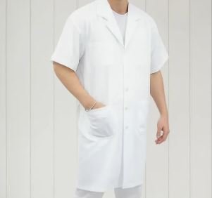 JALECO MC GABARDINE BRANCO