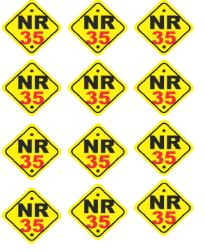 ETIQUETA ADESIVA NR35
