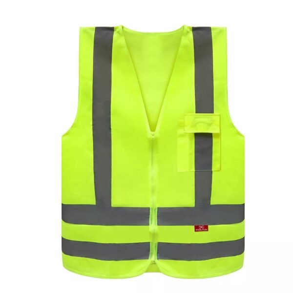 COLETE REFLETIVO AMARELO 1 BOLSO STEELFLEX