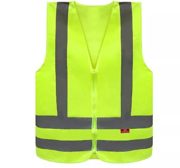 COLETE REFLETIVO LISO AMARELO S/BOLSO STEELFLEX