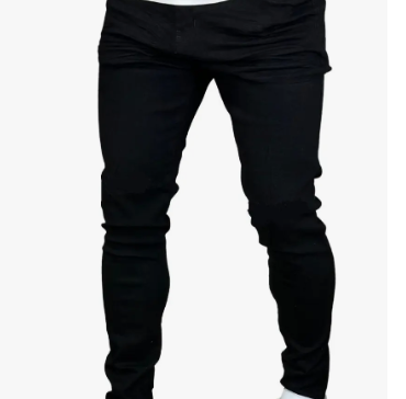 CALÇA JEANS MASCULINA PRETA